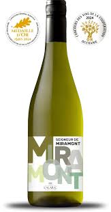 Cantalric - Seigneur de Miramont  - Wit - Frankrijk - IGP Aude Coteaux de Miramont