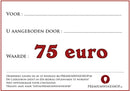 Cadeaubon - 75 euro