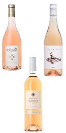 Rosé Wijnpakket met 3 subliem-zachte flessen Rosé